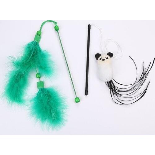 1pcs Pet Products Funny Cat Stick Creative Cat Interactive Toy Funny Cat Stick Pet Supplies Cat Accessory Home Cat Supplies New