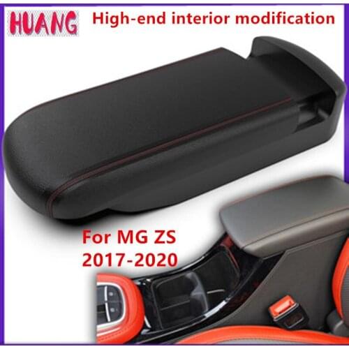 For MG ZS Armrests For MG ZS 2017 2018 2019 2020 car Center Console Storage armrest Box modification accessories
