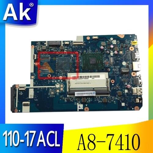 Applicable to Lenovo 110-17ACL Laptop Motherboard number CPU A8 7410 AMD NM-A911 FRU 5B20L72483 5B20L72492 5B20L72491