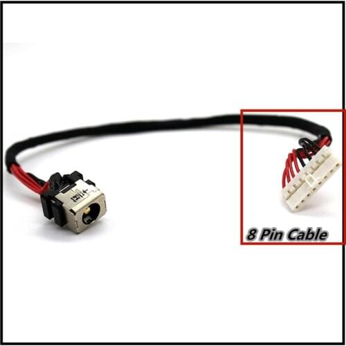 LAPTOP DC JACK POWER SOCKET PLUG CHARGING CONNECTOR PORT FOR ASUS FX53V ZX53V FZ53V GL553V GL553VD