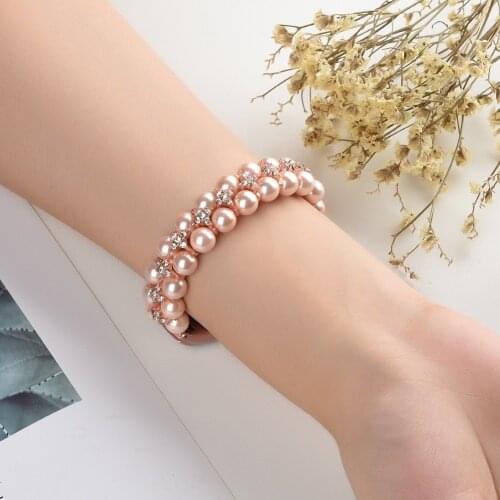 Pearl Loop Strap for Xiaomi MI Band 6 5 4 3 Sport Breathable Replacement for MI Band 5 SmartWatch Bracelet Accessories Wristband