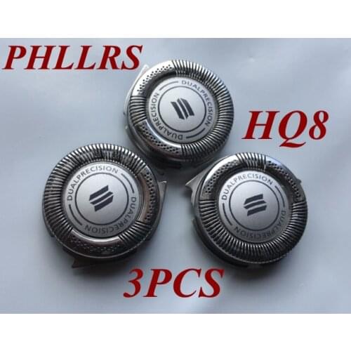 3Pcs HQ8 razor blade replace Head for PHILIPS Shaver HQ8890 HQ8894 HQ6090 HQ6075 HQ7290 HQ7240 HQ7120 HQ7140 HQ7160 HQ711X