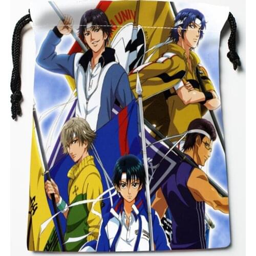 Anime Tennis no Ouji-Sama Drawstring Bags Custom Storage Printed Receive Bag Compression Type Bags Size 18x22cm 0303