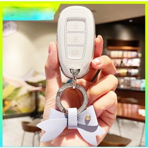 TPU Car Remote Key Cover Case For Hyundai Santa I30 IX35 Encino KONA Solaris Azera Grandeur Elantra Accent Santa Fe TM Palisade