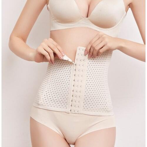 Women Slimming Corset Waist Trainer Cincher Shaper Body Shapewear Underbust Tummy Belt Post Surgery Girdle