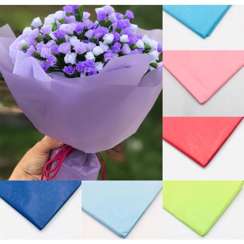 10Pcs 50x66CM Sydney Paper Thin Paper Sheets Gift Box Flower Bouquet Wrapping DIY Crafts Origami Paper Material