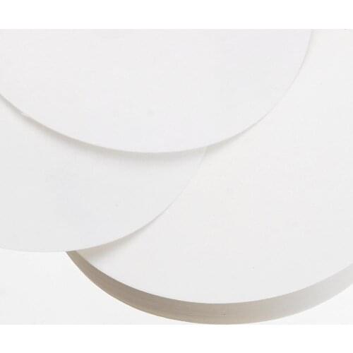 100Pcs/Set 7/9/11/12.5/15/18cm Quantitative Filter Paper Ashless Circular Funnel Filter Sheet Medium Speed 15-20um