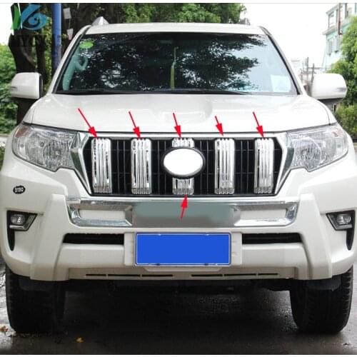 2018 ABS chrome tail light cover For Toyota Land cruiser Prado fj150 fj 150 car styling lamp cover accessories for prado 2pcs