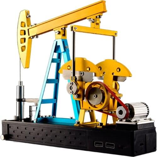 219Pcs DIY Pumping Unit Model Kits Assembly 3D Metal Mechanical Educational Cience Educations Toys Gift
