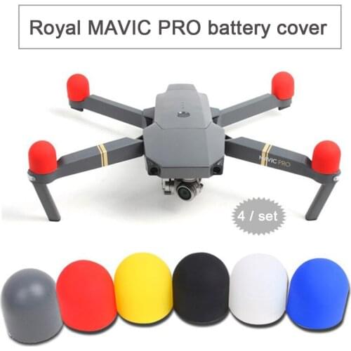 4 pcs for DJI MAVIC 2 PRO Drone Silicone Motor Protection Cap Dust-proof Protective Cover Protecting Guard Case Accessories Kits