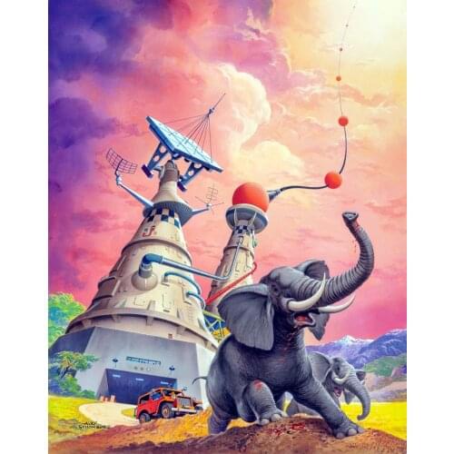 Apocalypse Sci-Fi Science Fiction Retro Vintage Kraft Poster Decorative Wall Sticker Canvas Painting Home Decor Gift
