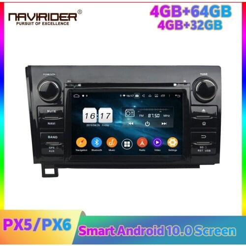 PX6 Car Android Radio Multimedia Player For Toyota Sequoia Tundra DVD GPS Navigation Carplay Bluetooth DSP Head Unit Autoradio