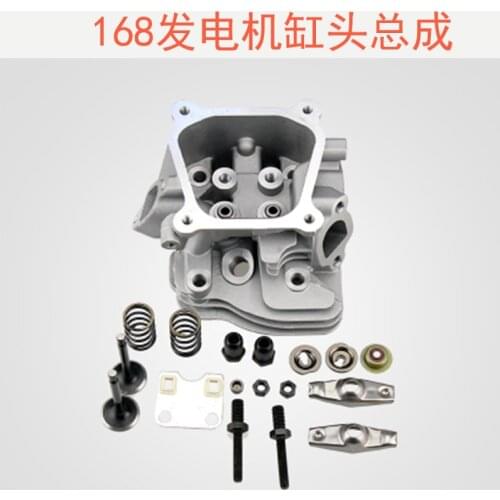 Gasoline Generator Water Pump Parts 168f170f190f188f5 / 3 / 8kw Cylinder Head Assembly Cylinder Block