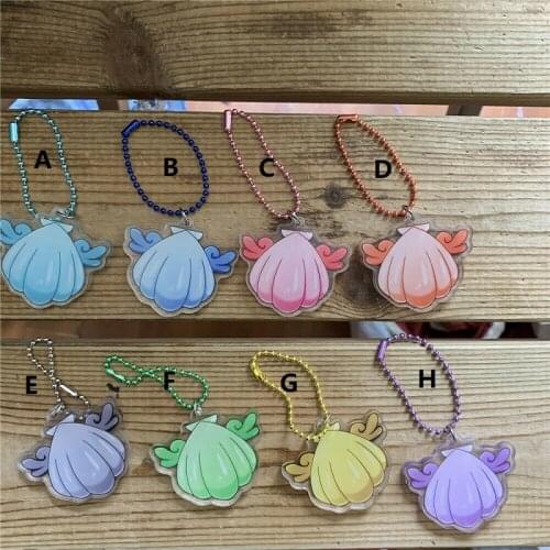 Keychain Strap Mermaid Melody Pichi Pichi Pitch Shell Transformer 2-sided Lolita
