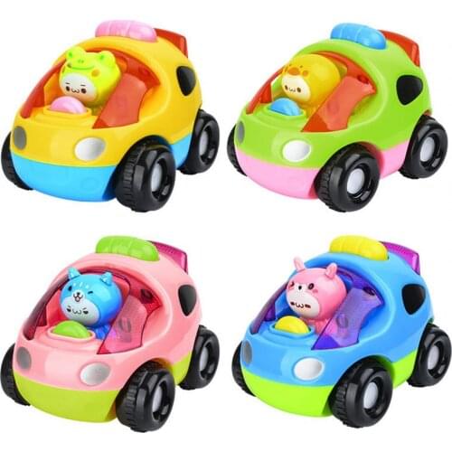 Children Cartoon Baby Car Set Model Drop Resistant Inertial Sliding Vehicle Toy