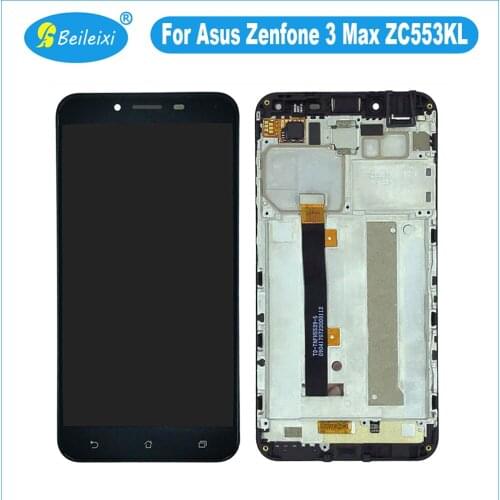 For Asus Zenfone 3 Max ZC553KL X00DDB X00DDA X00DD LCD Digitizer Touch Panel Screen Assembly Display Replacement