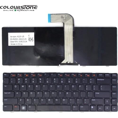 US Laptop keyboard for Dell Inspiron 14R N4110 M4110 N4050 M4040 3520 5420 5520 L502X M5040 M5050 N5050 N5040 TECLADO