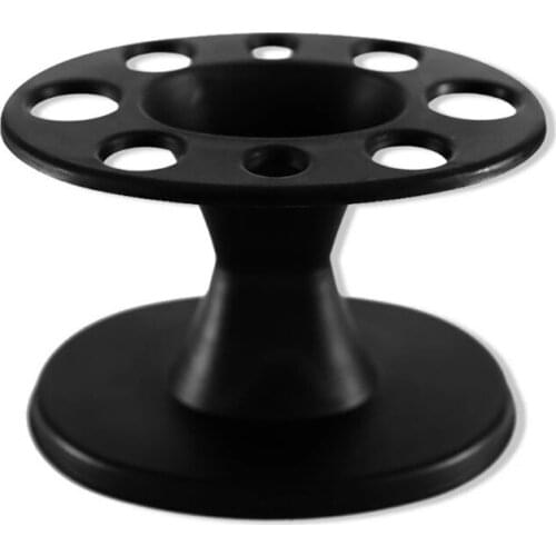 Round Hair Styling Tools Stand Professional Salon Brushes Organizer Scissors Roll Comb Container Accessories Holder