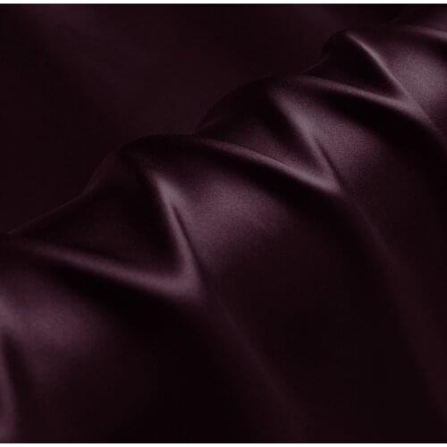 Natural Mulberry Stretch Satin (90% Silk+10% Spandex)16 19m/m Thick 42.5" ( 108cm) 55" (140cm) Width Clothes Sewing Silk Fabric