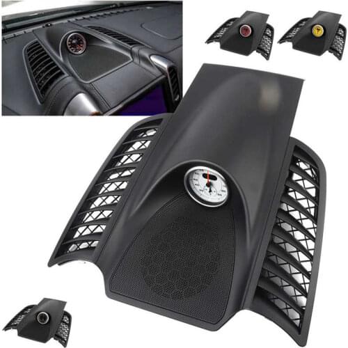 Instrument Dashboard Panel Upper Cover Trim with Clock 958552189015Q0 Fit for Porsche Cayenne 2011-2017 Car style