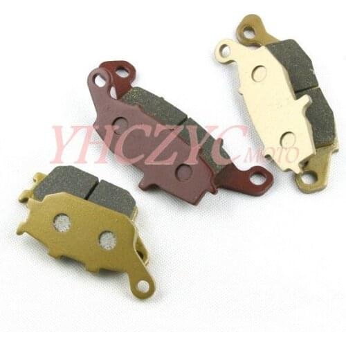 For Suzuki SV400 2003-2013 SV650 2003-2005 DL650 2004-2014 DL1000 2002-2010 Motorcycle front and rear brake pads set