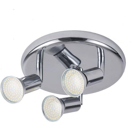 Modern LED Ceiling Lights with Swiveling Spots light rotatable 3 Heads showcase Ceiling Spot Lamp for home corridor lighting