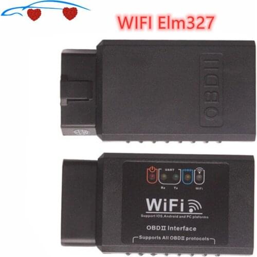 2020 Top Rated ELM327 Wifi Elm 327 Wifi Support OBD II obd2 Protocols+100% 1 Year Warranty Free Shipping