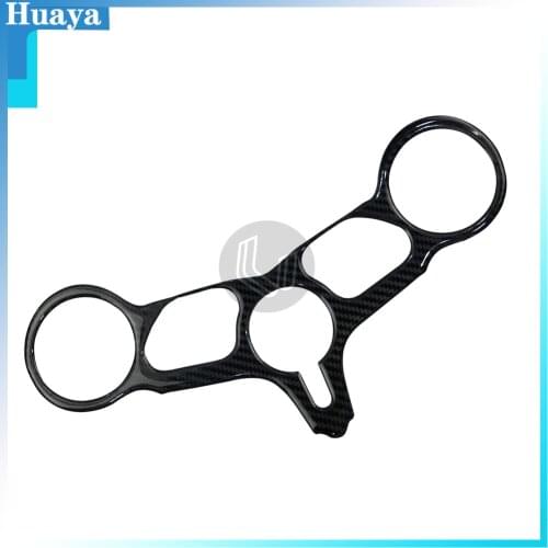 3D Carbon-look Upper Triple Yoke Protector Tank Pad Case for DUCATI 749 749R 999 2003-2006 2004 2005 Models