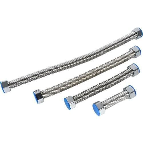 Water Heater 304 Stainless Steel Bellows Corrugated Pipe Fflooding Hot And Cold Plumbing Hose Shaping Length 10cm To 40cm