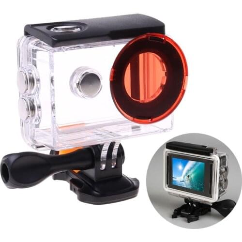 Waterproof Case Cover Underwater Housing Frame Shell for SJCAM SJ4000 for EKEN H9R/H9 Action Sports Camera Accessories