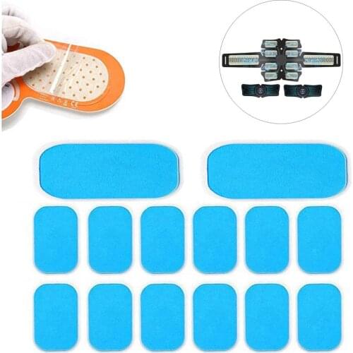14pcs Gel Pad for Hip Muscle Trainer EMS Muscle Stimulator Buttocks Toner Pads Hydrogel Pads Fitness Electric Stimulators