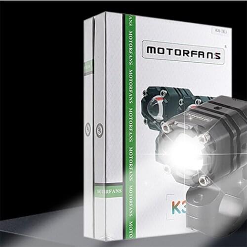 2PCS Motorcycle Headlights Auxiliary Lamp LLED Motorbike Spotlight Accessories 12V Moto DRL Spot Head Lights