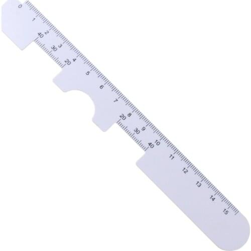 4 Pack PD Ruler Optical Vernier Pupilary Ruler Distance Meter Ophthalmic Tool KX4B