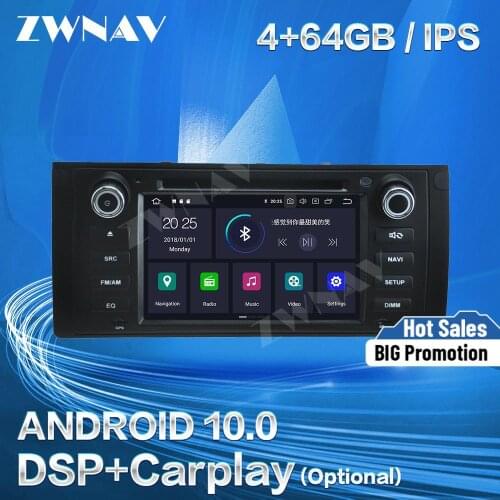 64G DSP Carplay 1995 1996 1997 1998 1999 2000 2001 2002 2003 For BMW M5 E39 Android 10 GPS Audio Stereo Radio Recorder Head Unit