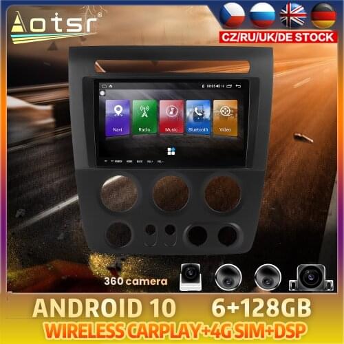 Android 10 For Hummer H3 1 2005 2006 2007 2010 Car DVD GPS Coche Navigation Auto Radio Stereo Kopf Multimedia Player HeadUnit