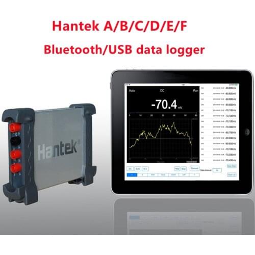 Bluetooth/USB Data Logger Hantek 365A/365B/365C/365D/365E/365F T-RMS Voltage Current Ohm Capacitance Diode Recorder Support Ipad