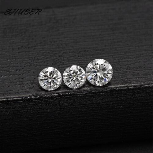 Best Quality D Color FL Clarity Moissanite Pass Diamond Tester Round Brilliant Cut Flawless Moissanites Beads Jewelry Making