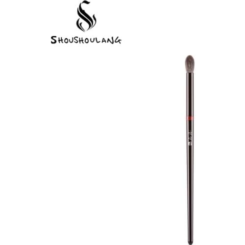 Shoushoulang Professional Handmade Make Up Brush 36# Eye Shadow Blending Brush Soft Dyed Snow Fox Hair Makeup Brushes