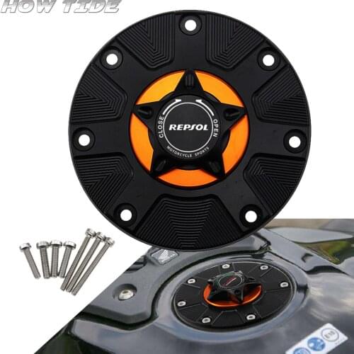 Gas Fuel Tank Cap for HONDA CB1000R CB1000 CB1100 CB1300 CB500/S CB400 CBR 600RR 900RR 1000RR Motorcycle Quick Release Cover