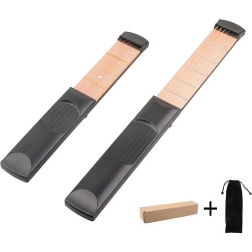 Musical Instrument Portable Acoustic Guitar Practice Tool Finger Exercise Scales+Chords Practice Tool For Beginner