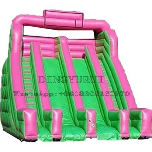 Professional Outdoor Air Land Slide Customizable Inflatable Toboggan PVC Jumping Toy