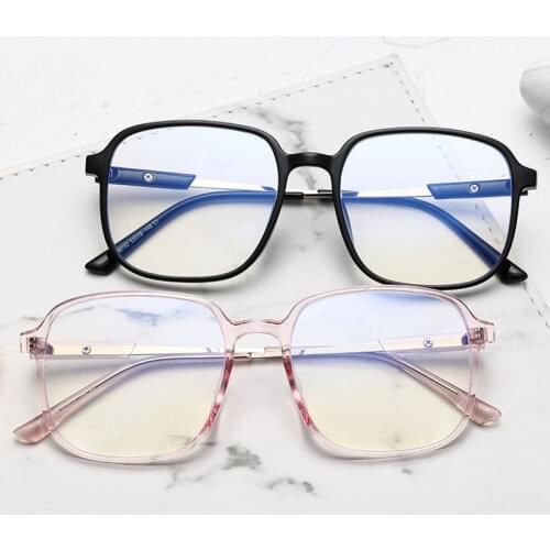 Retro Plastic Eyeglasses Frame Unisex Full Rim Eyewear Anti Blue Ray Myopia Glasses New Arrival Hot Selling Spectacles