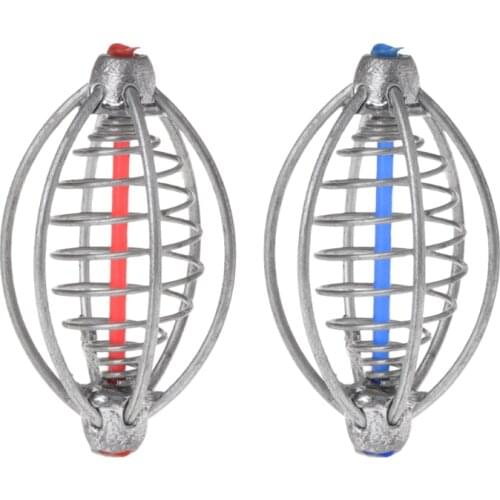 Fishing Feeder Lead Cage Explosion Hook Tackle Lure Bait Holder Accessories Tool