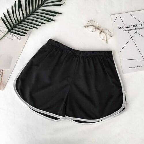 2019 New Women Casual Shorts Patchwork Body Fitness Workout Summer Shorts Female Elastic Loose Short Hot
