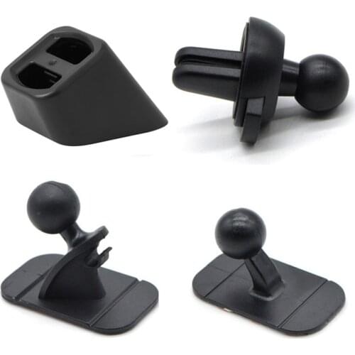 Universal Stand Accessories-Base Car Phone Holder 17MM Common Ball Head Multiple-Types Car Air Mount or Paste Bracket- Base Only