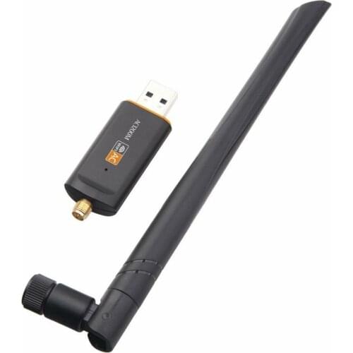 USB 3.0 1200Mbps Wifi Adapter Dual Band 5GHz 2.4Ghz 802.11AC RTL8812BU Wifi Antenna Dongle Network Card For Laptop Desktop