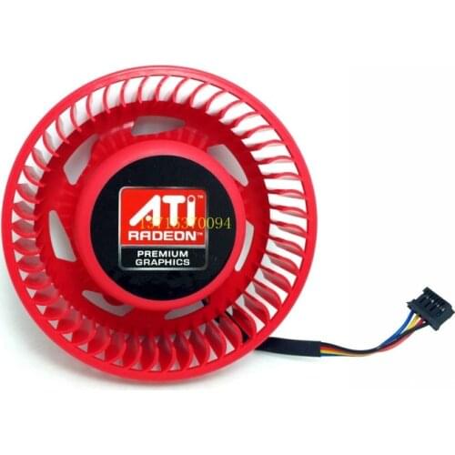 Free shiiping BASA0725R2U ATI worm gear fan HD 5850 HD 6870 HD 6950 HD6970 graphics card fan