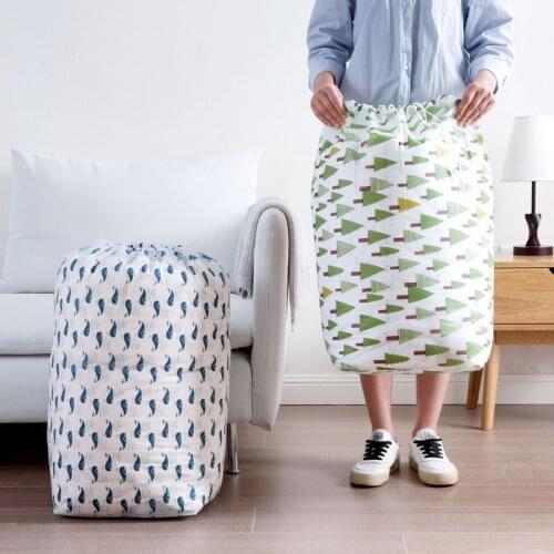 Drawstring bag moisture-proof quilt, clothes sorting move house packing bag Waterproof, mildewproof