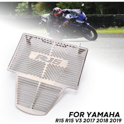 Motorcycle Stainless Steel Radiator Guard Grille Protector for YAMAHA YZF R15 2017-2019