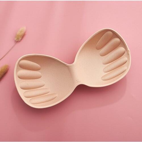 10 Pieces Unmarked underwear sponge chest pad one-piece jumpsuit side sports underwear mat bottle caps for crafts